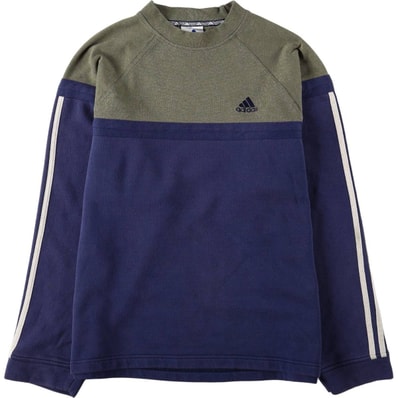 古着 90~00年代 アディダス adidas ワンポイントロゴスウェットシャツ トレーナー メンズL相当 ヴィンテージ/eaa676330