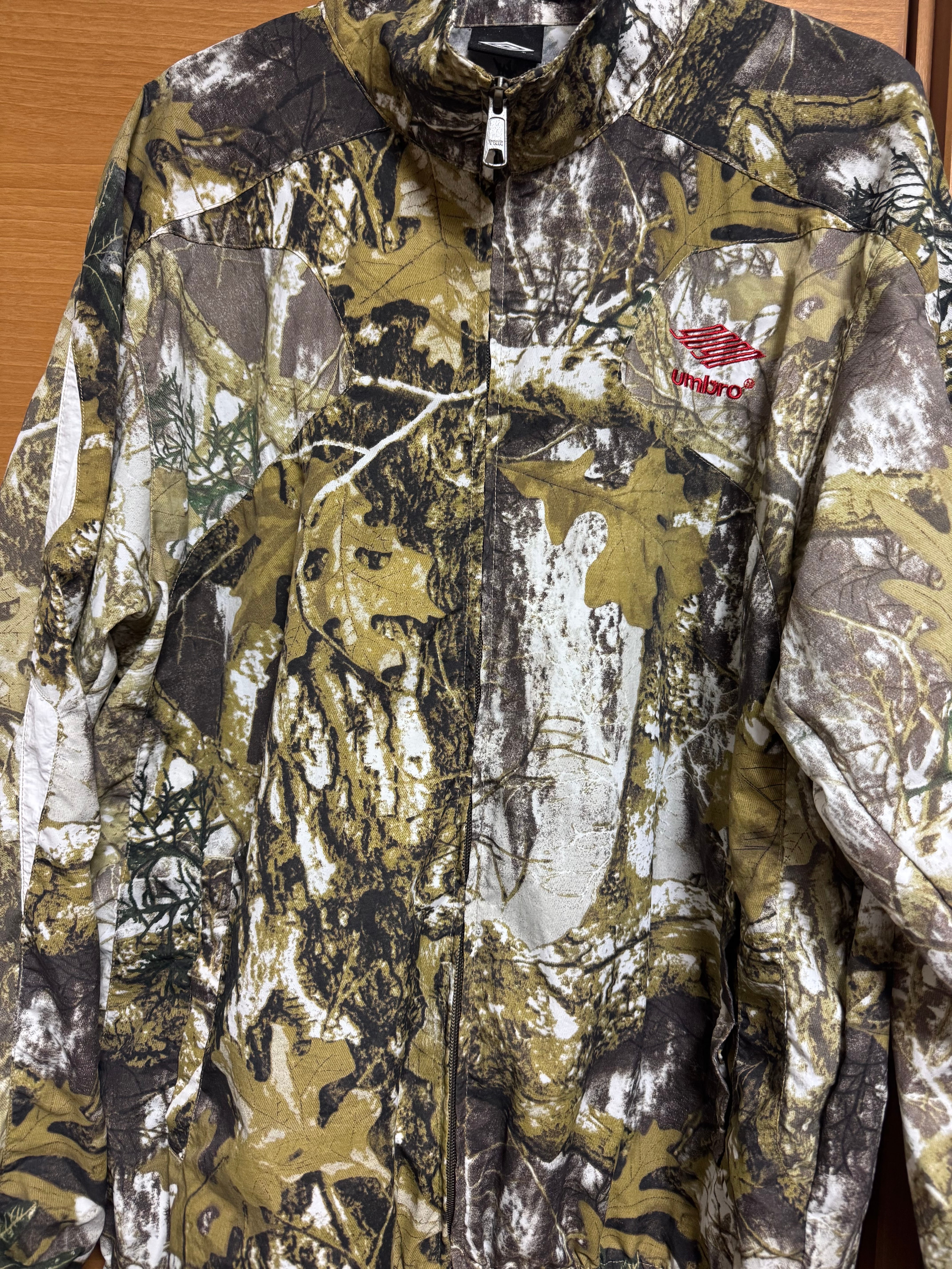 9090 umbro x 9090 Tech Nylon Jacket "REAL TREE"