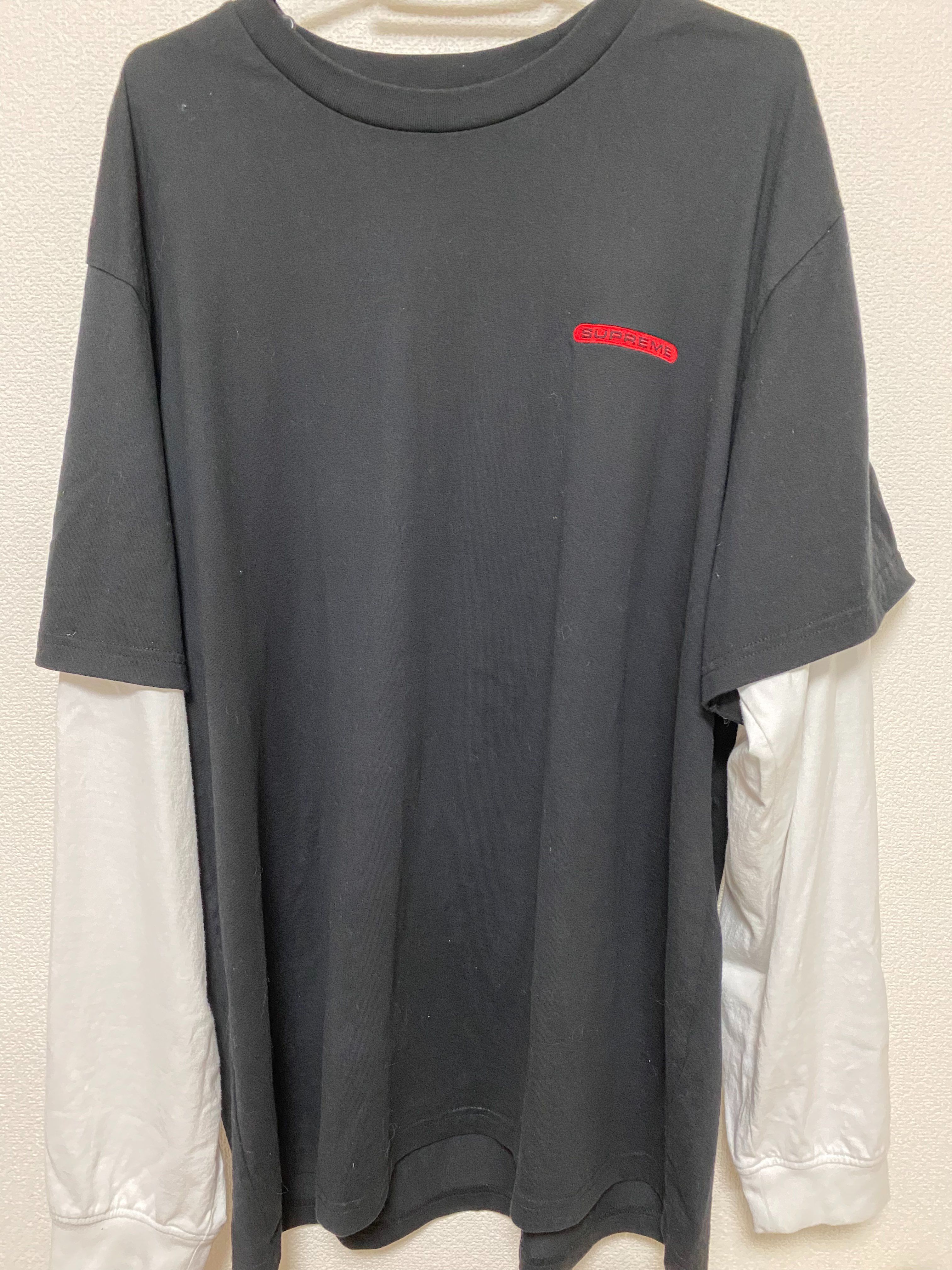 Supreme Inc. Paneled L/S Top "Black"