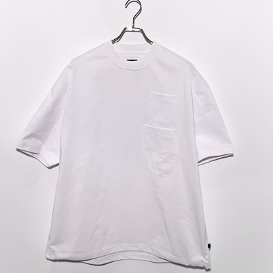 DAIWA PIER39 Tech Pocket Crew Tee S/S "White"
