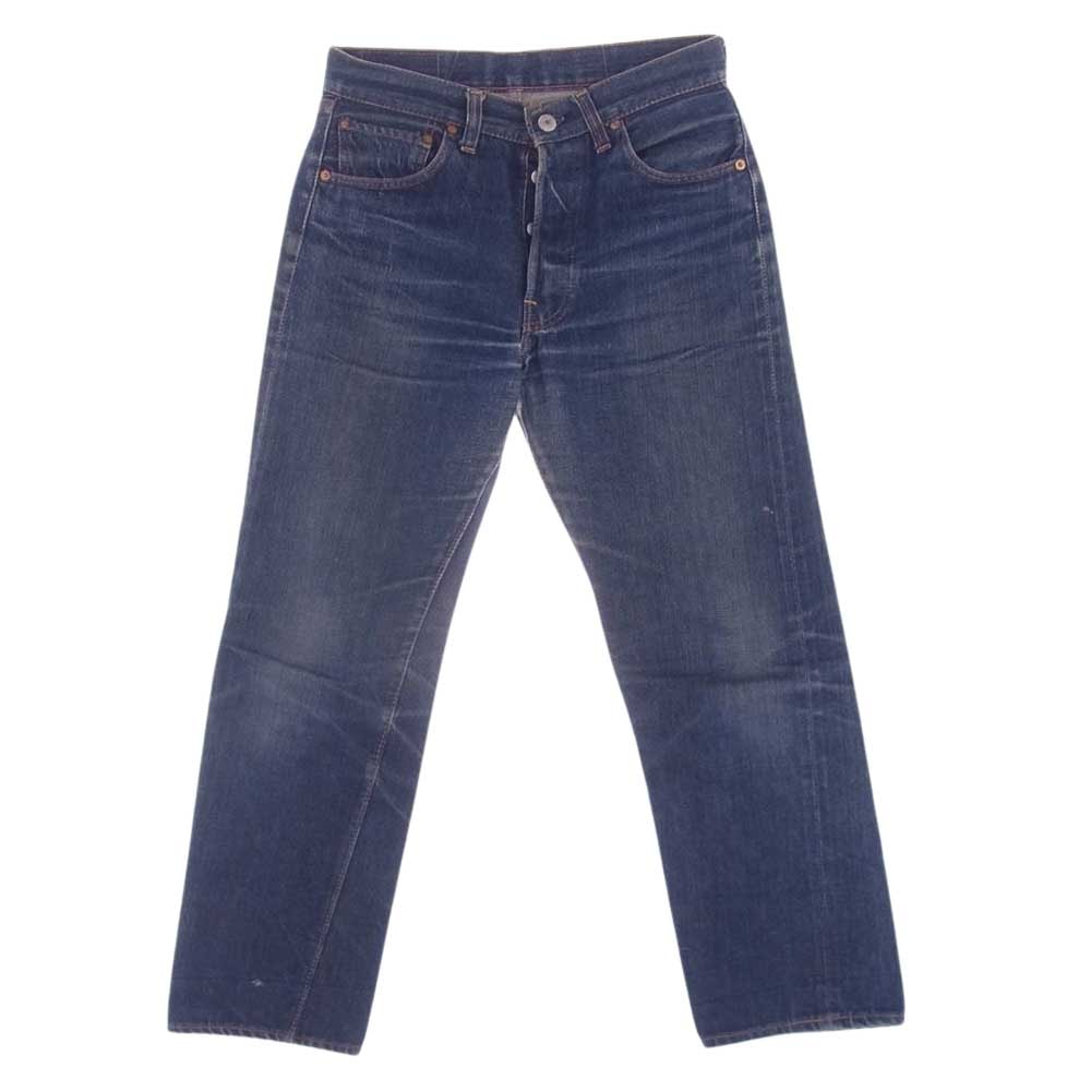 Levi's リーバイス デニムパンツ ヴィンテージ 501 66前期 スモールE ボタンフライ ストレート デニム パンツ  インディゴブルー系【中古】