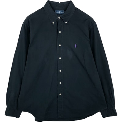 古着 ラルフローレン Ralph Lauren CLASSIC FIT クラシックフィット 長袖 ボタンダウンシャツ メンズXL相当/eaa615233