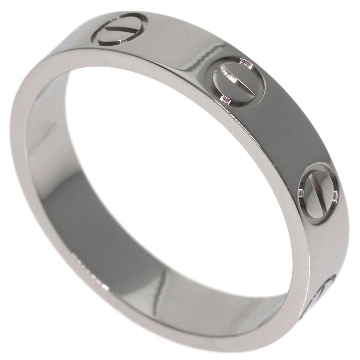 CARTIER カルティエ ミニ ラブリング #49 リング・指輪 PT950 レディース [中古]