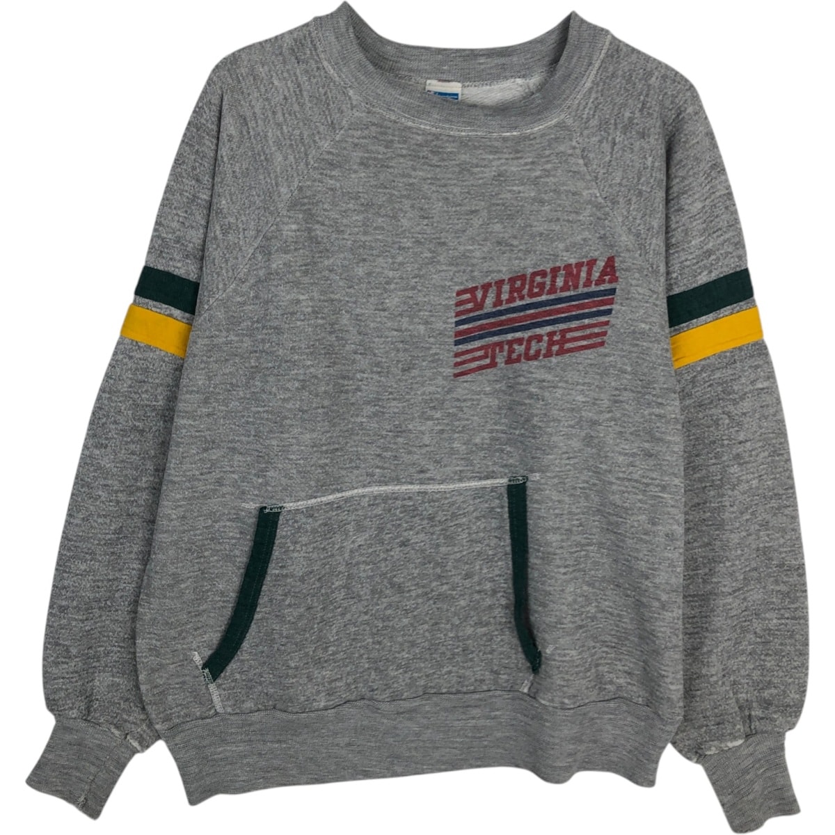 古着 70年代 チャンピオン Champion ポケット付き カレッジスウェットシャツ トレーナー USA製 メンズM相当 ヴィンテージ/eaa477404