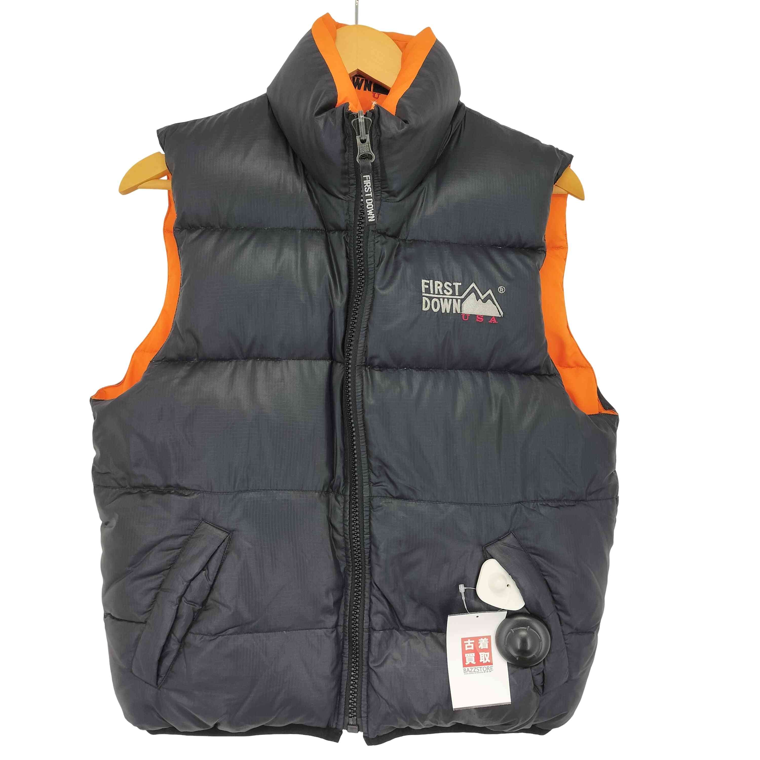 刺繍ロゴ ダウンベスト【1139313663066】