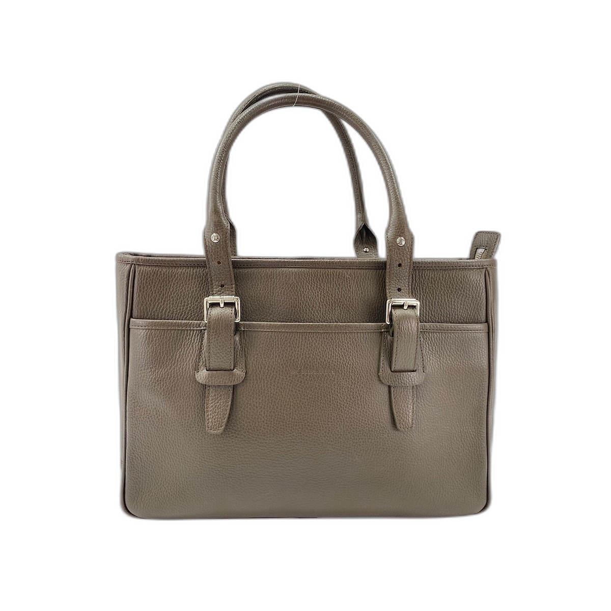 バーバリー BURBERRY トートバッグ レザー【中古】