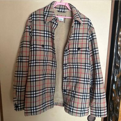 Burberry バーバリークラシック シャツジャケット 裏ボア