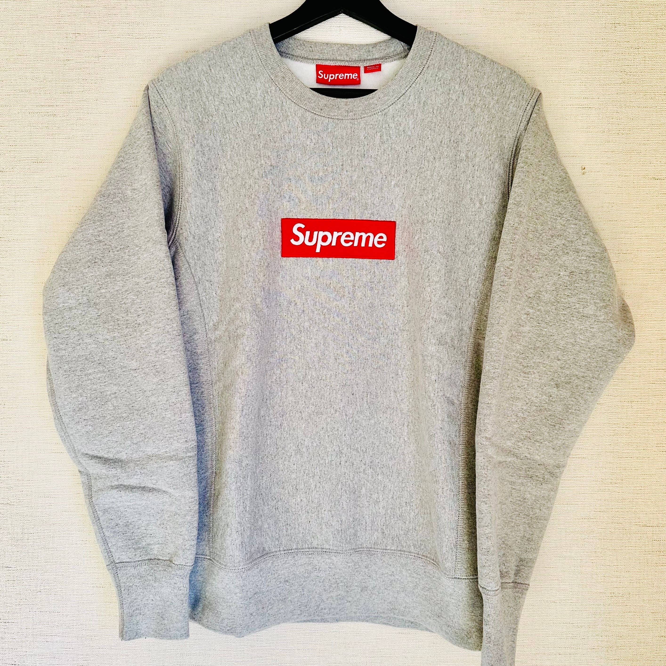 Supreme Box Logo Crewneck "Grey" (15FW)