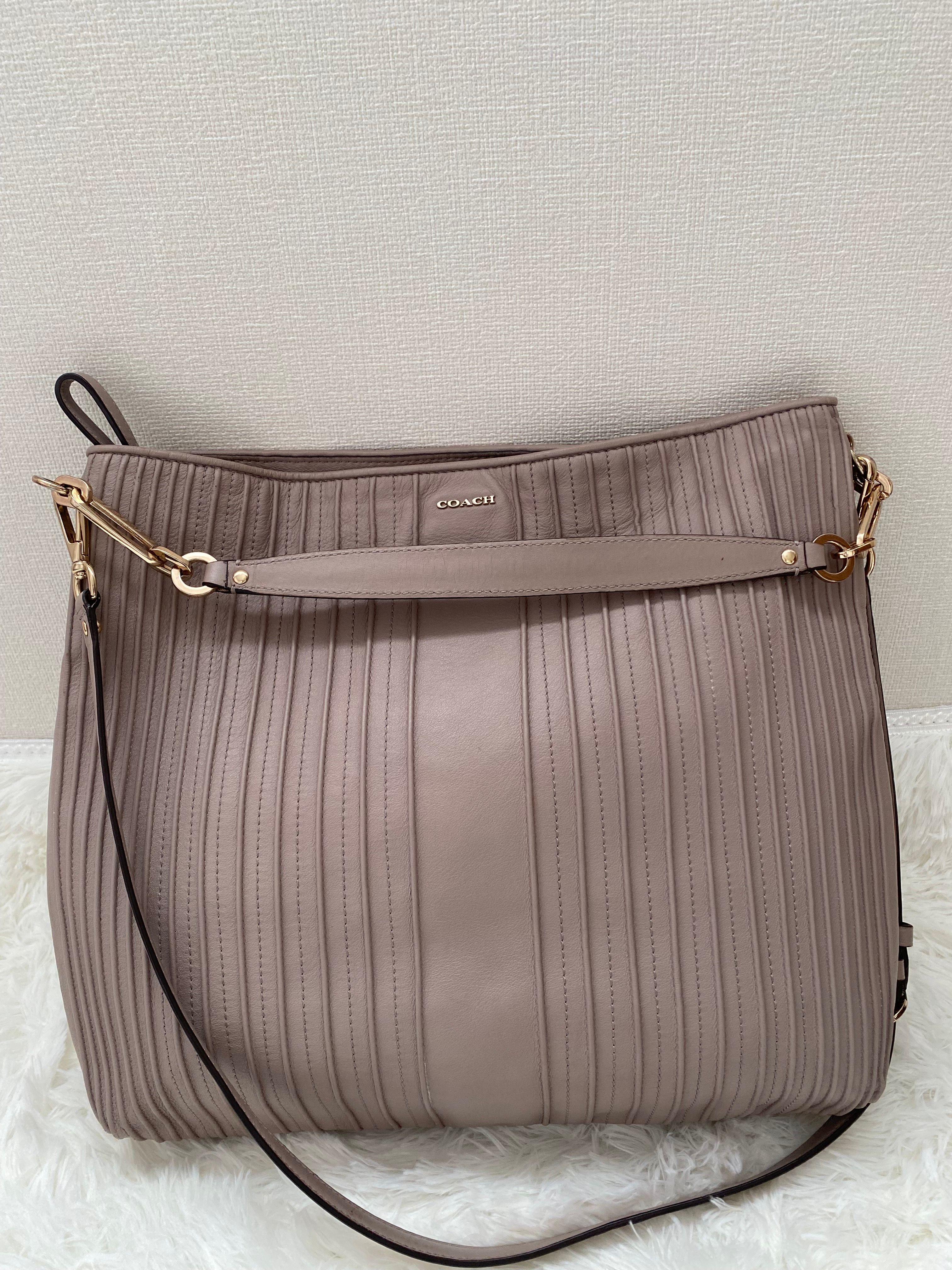 COACH2way バッグト-トバッグショルダーバッグ大容量A4可通勤 レザー