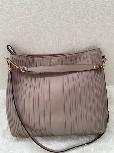 COACH2way バッグト-トバッグショルダーバッグ大容量A4可通勤 レザー