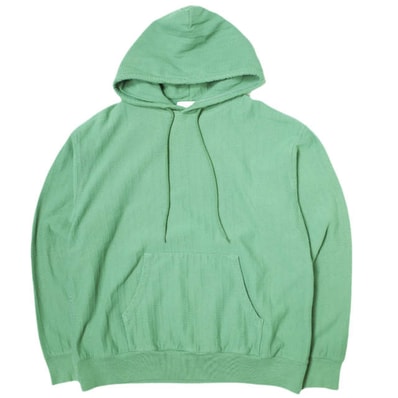 UNUSED アンユーズド 22SS 日本製 Sweat Hoodie スウェットプルオーバーパーカー US2181 2 GREEN 裏毛 トップス g21705