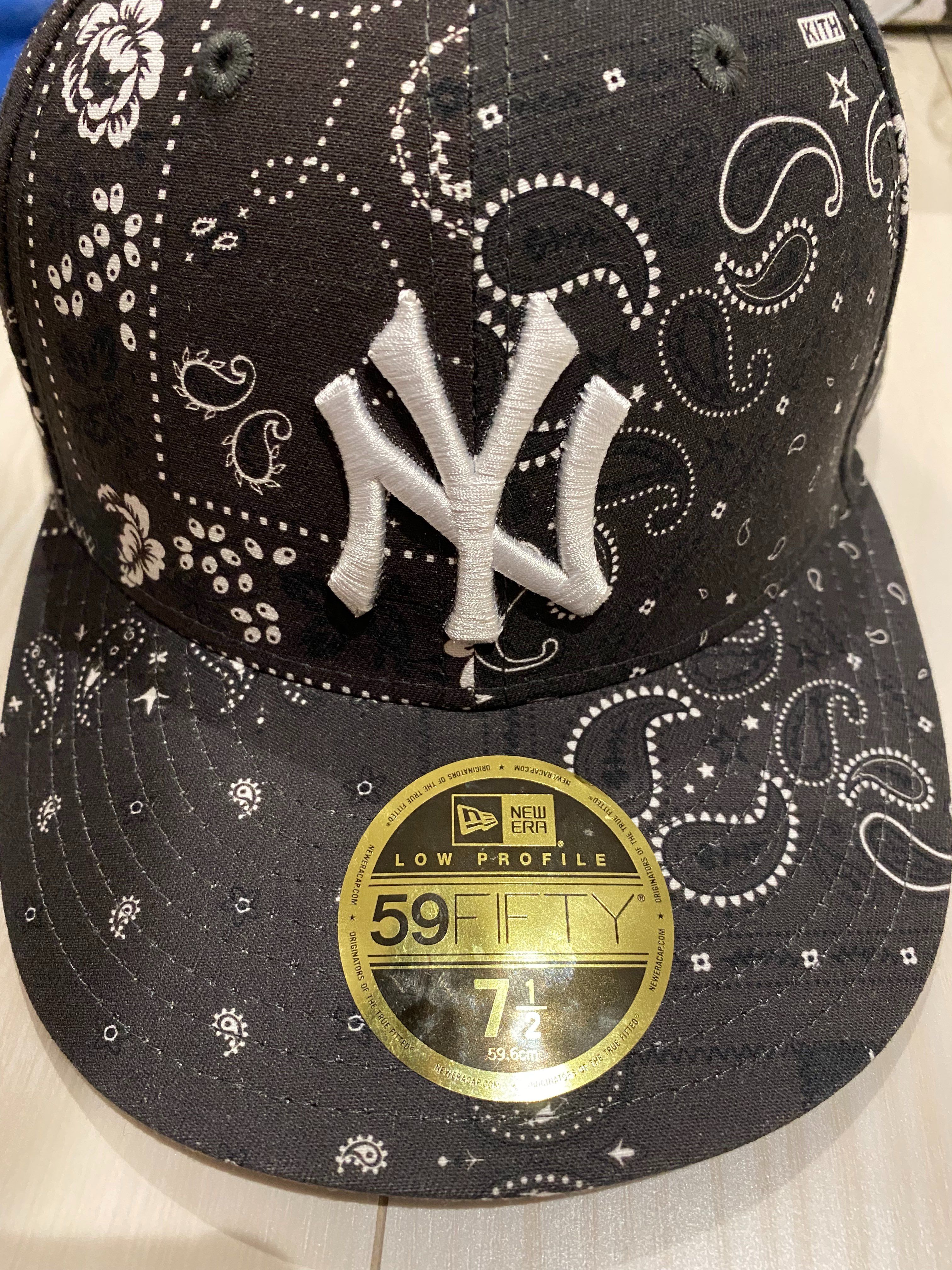KITH × NEW ERA Yankees Deconstructed Bandana Low Profile "Shadow"