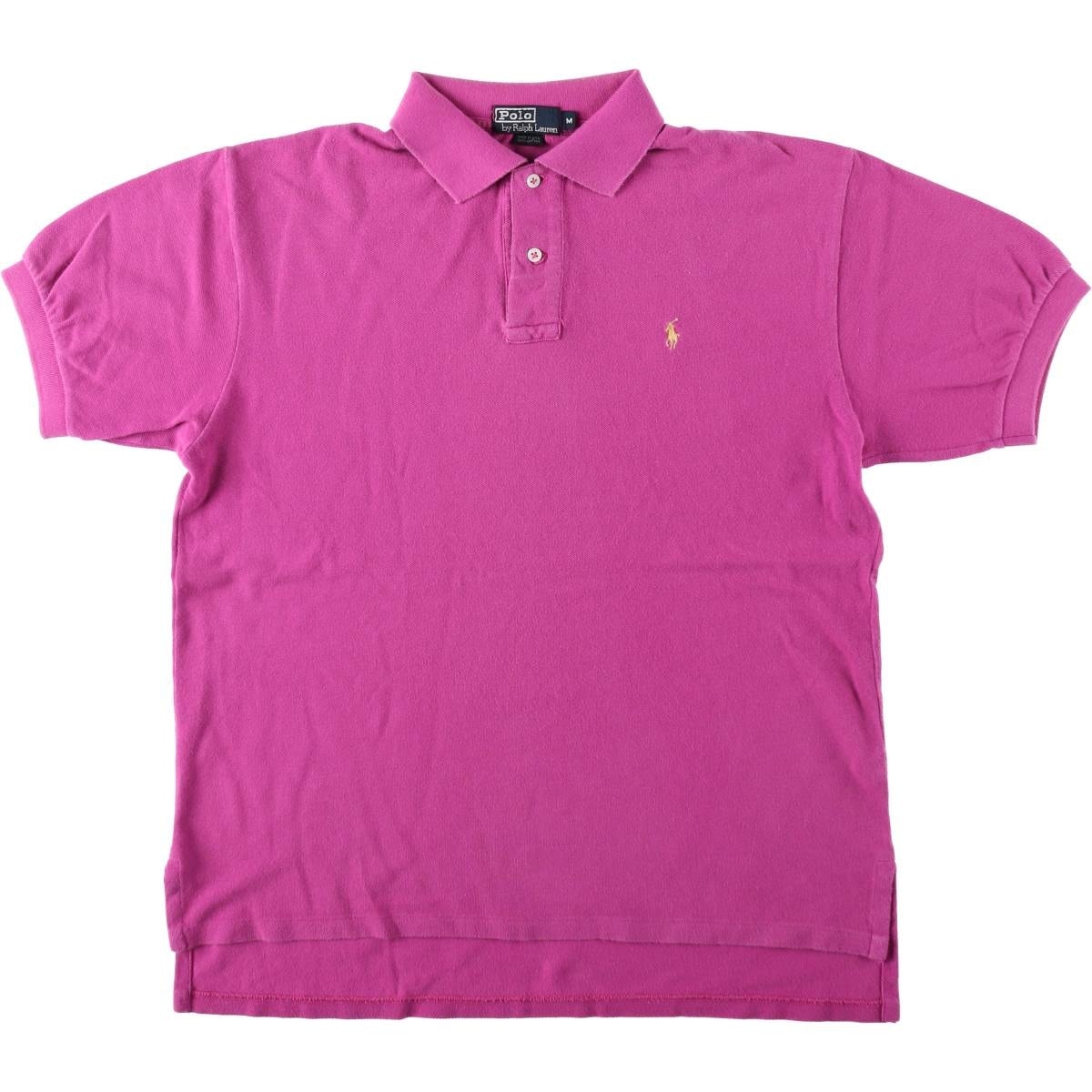 古着 90年代 ラルフローレン Ralph Lauren POLO by Ralph Lauren 半袖 ポロシャツ USA製 メンズM相当 ヴィンテージ/eaa644325