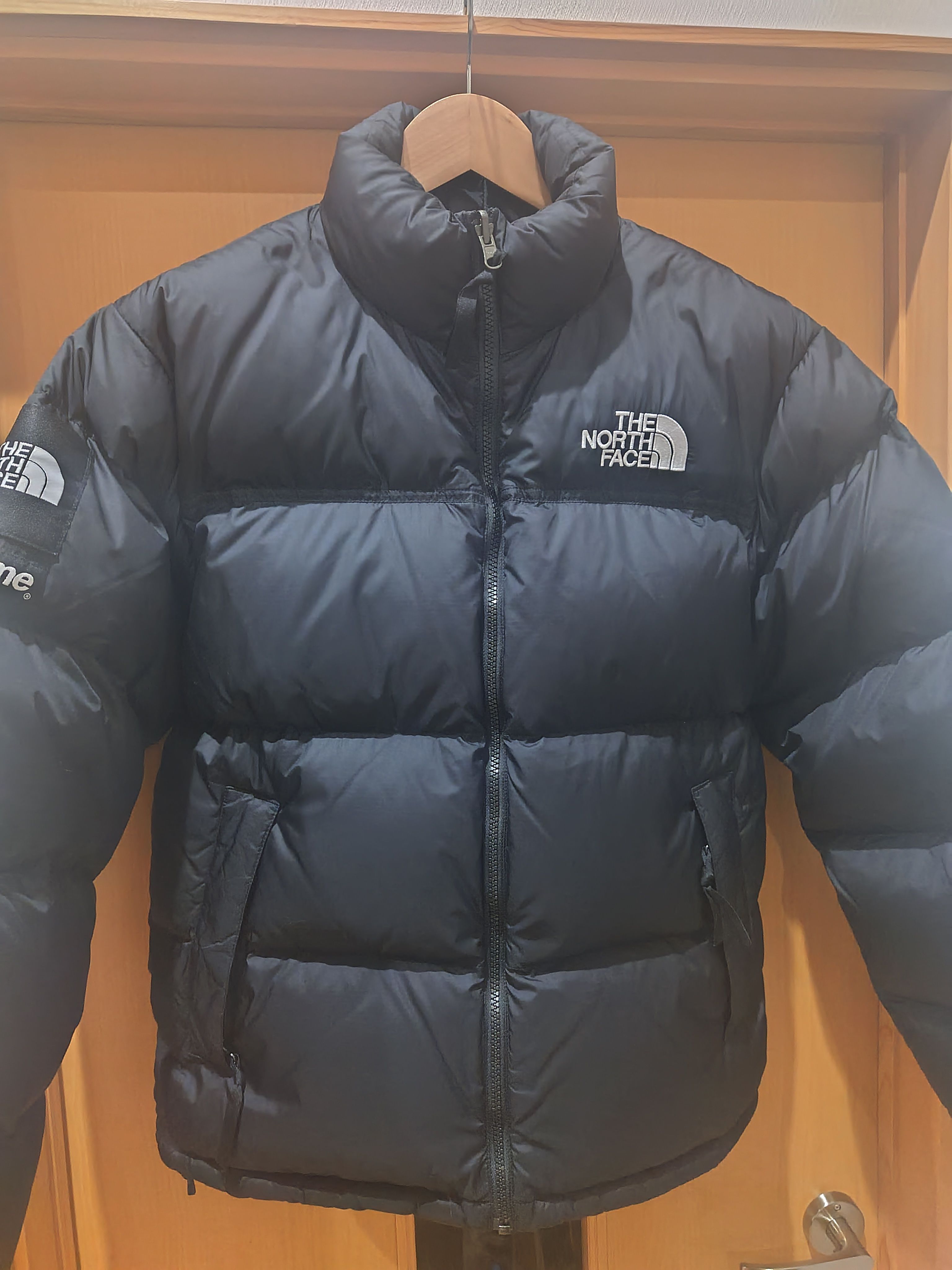 Supreme x The North Face Split Nuptse Jacket "Black" ND02400I / NF0A875F