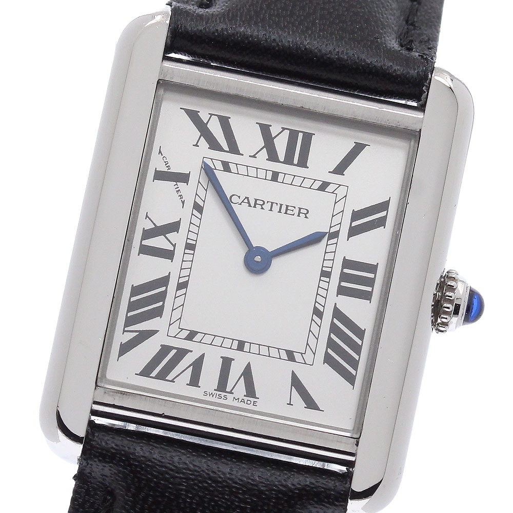 カルティエ タンクソロSM  W5200005 レディース 【中古】