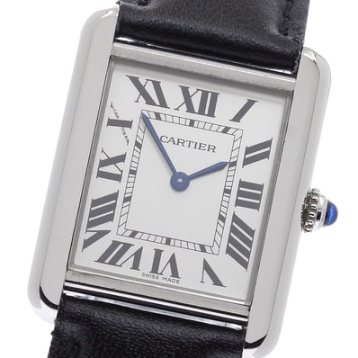 カルティエ タンクソロSM W5200005 レディース 【中古】