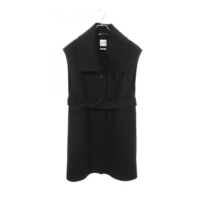 エルメス HERMES ジレ 衣料品 アウター ウール レディース ブラック系 07-7103 【中古】