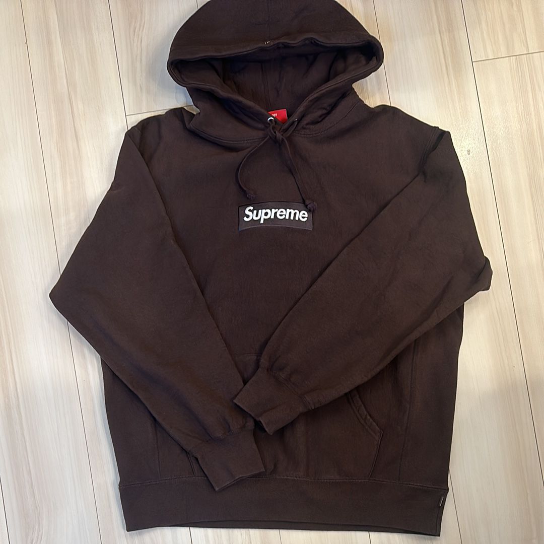 Supreme Box Logo Hooded Sweatshirt "Dark Brown" (21FW)