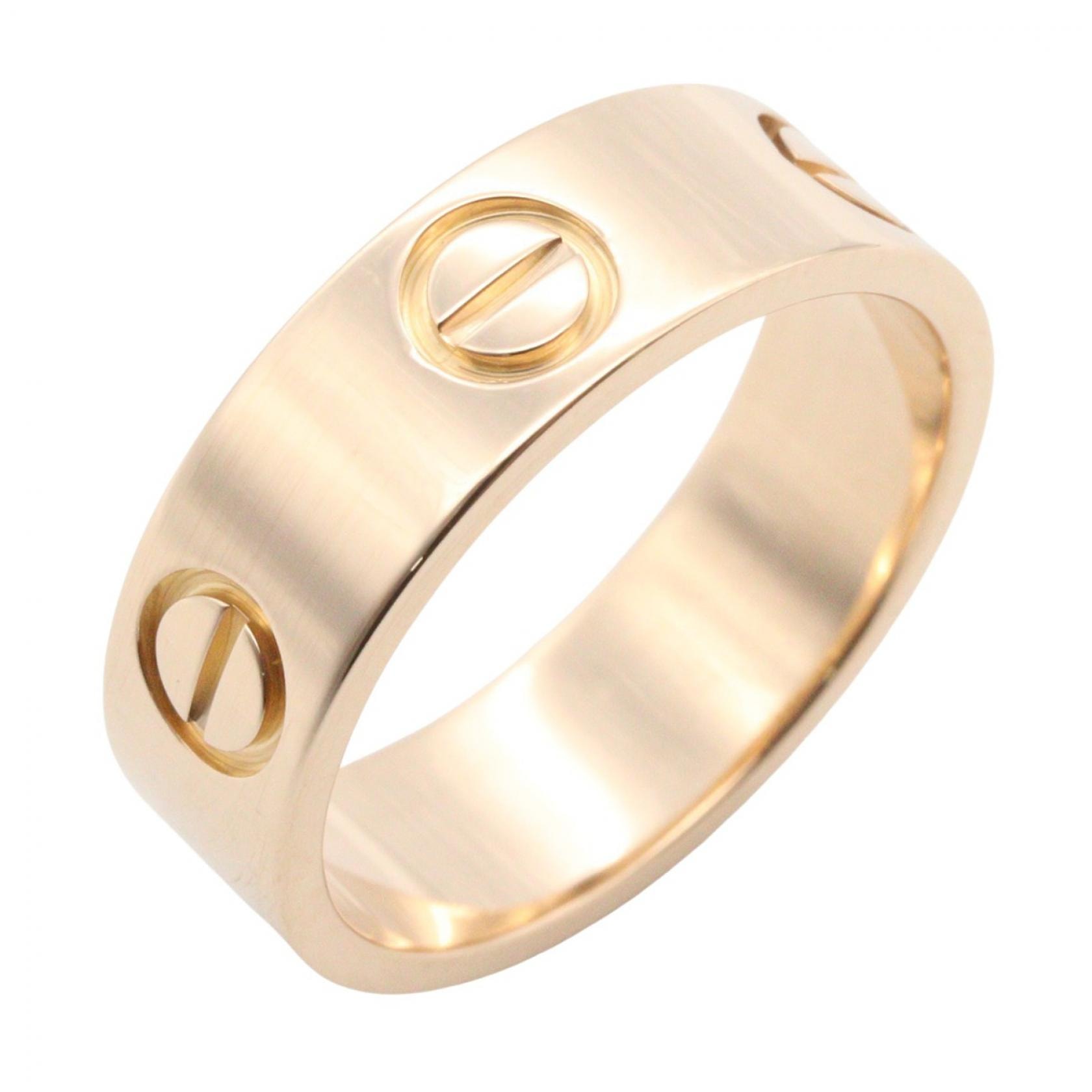 カルティエ CARTIER ラブリング リング・指輪 ジュエリー K18PG(ピンクゴールド) レディース ゴールド系 B4084800 【中古】