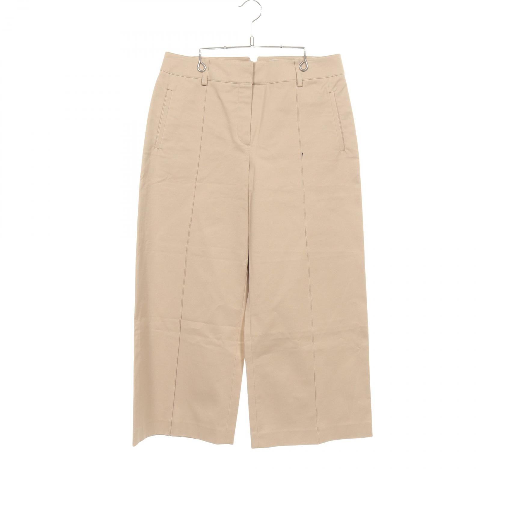 エルメス HERMES パンツ 衣料品 ボトムス コットン ベージュ レディース ベージュ系 【中古】