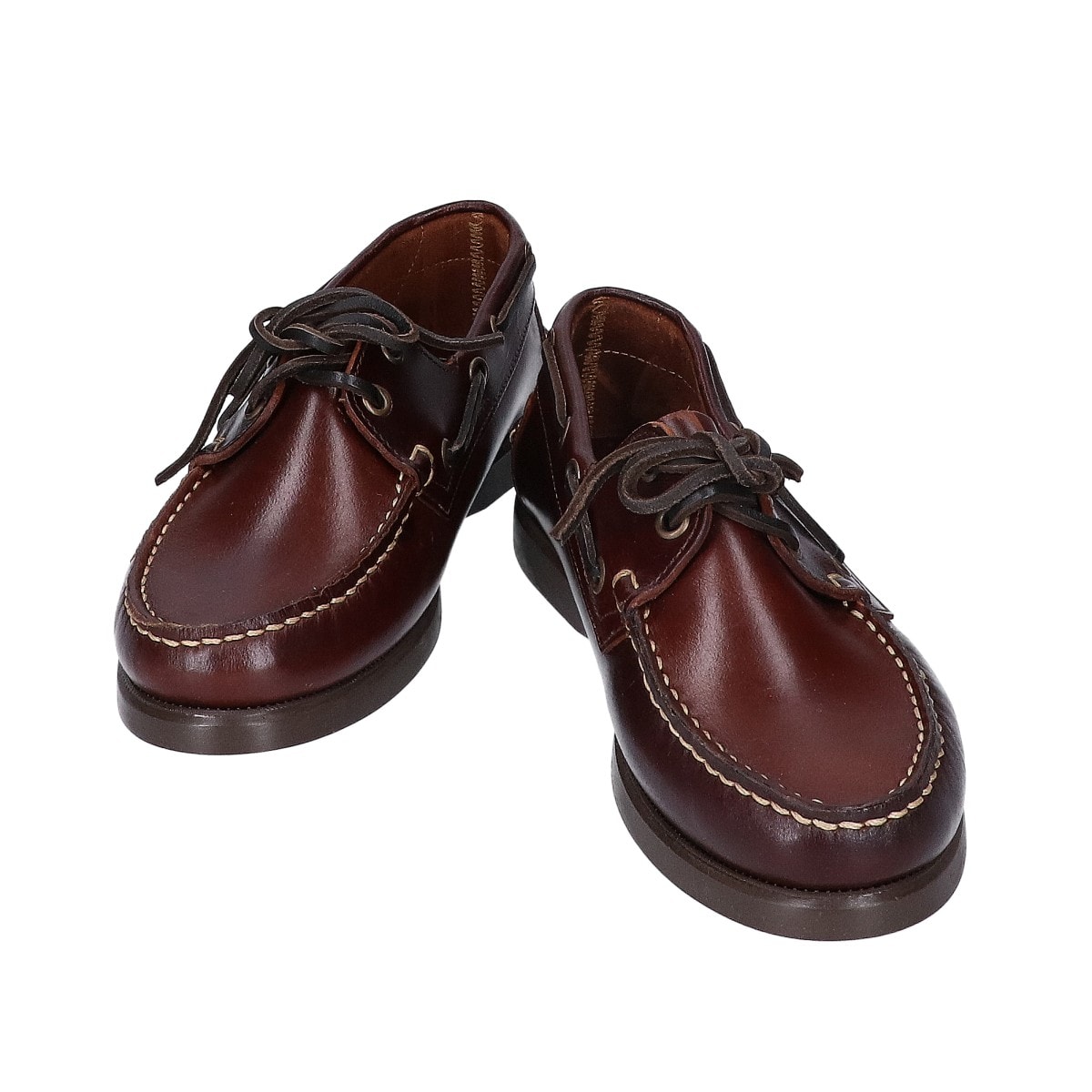 パラブーツ 【新品】BARTH バース レザー デッキシューズ 3 1/2