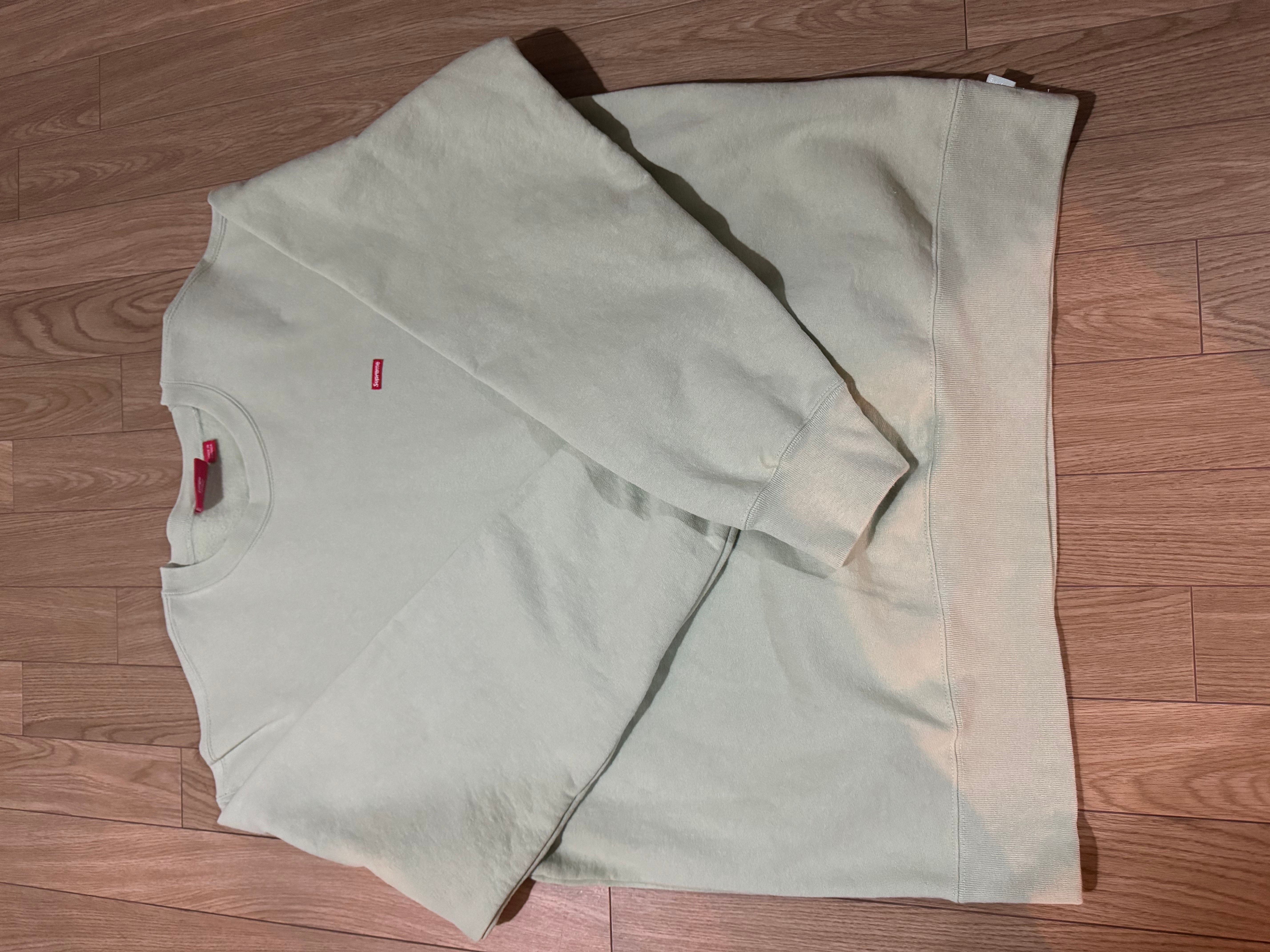 Supreme Small Box Crewneck "Mint" (22SS)