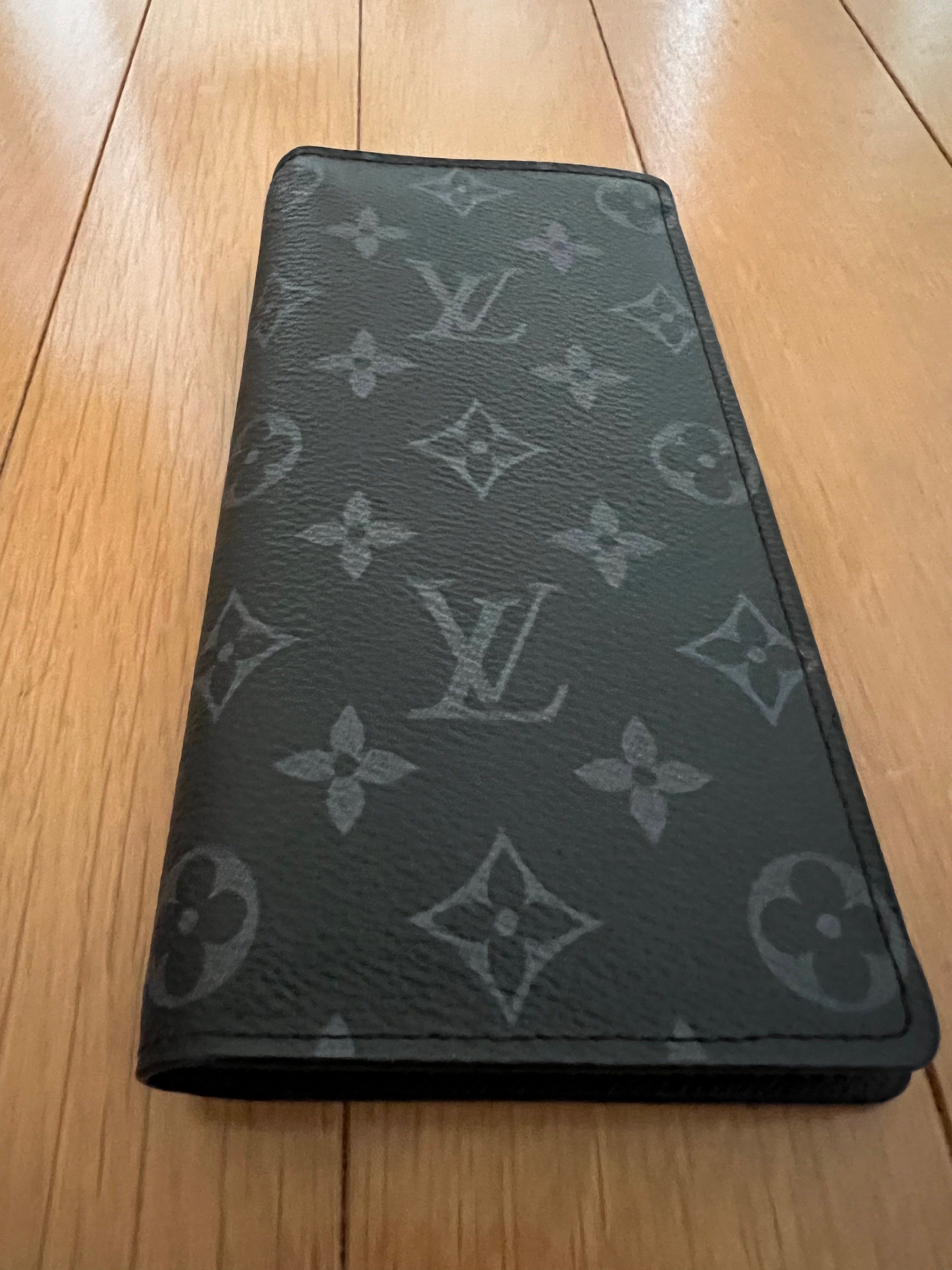 Louis Vuitton Brazza Wallet Monogram Eclipse