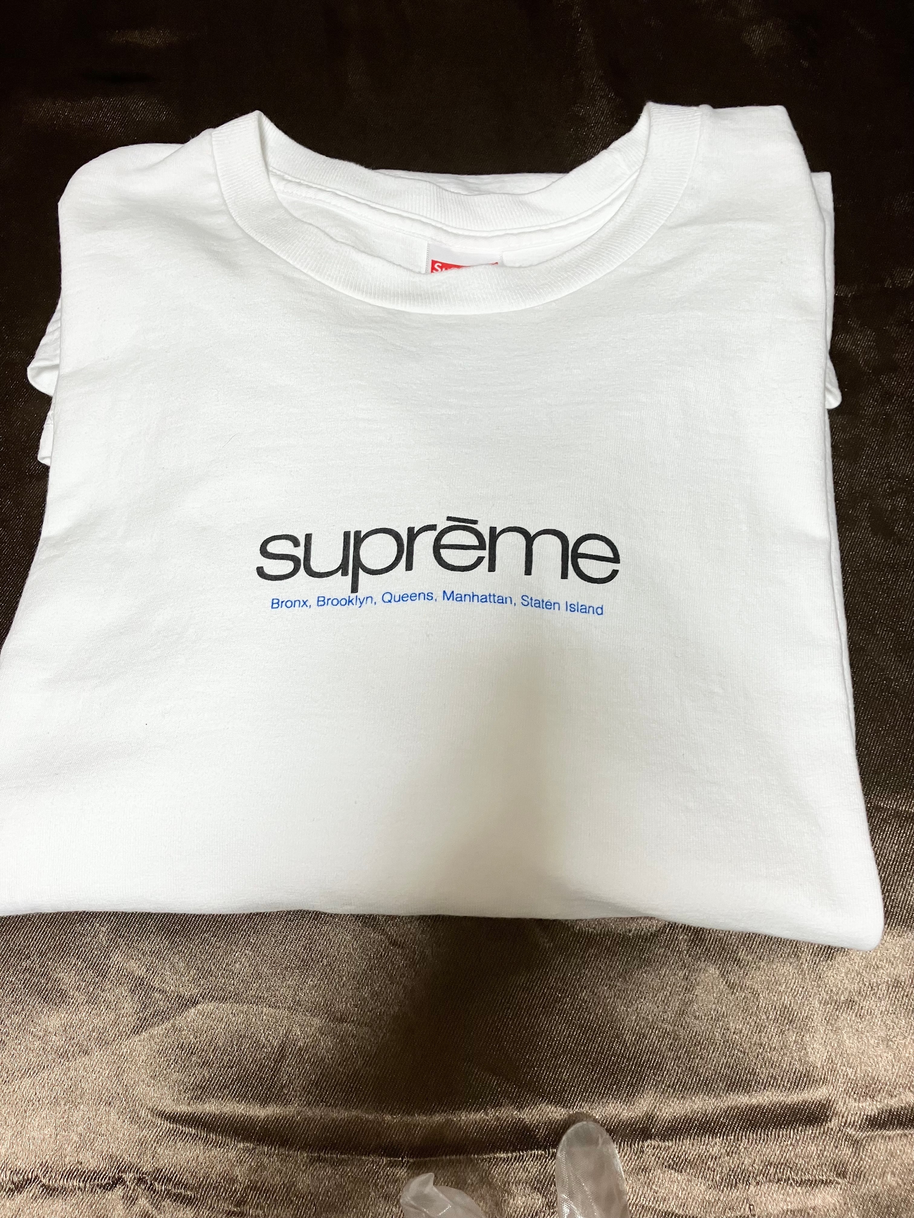 Supreme Five Boroughs Tee "White"