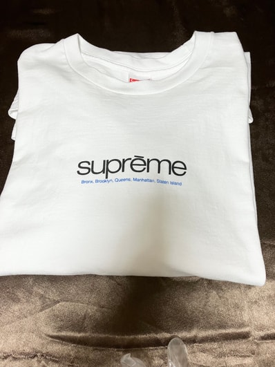 Supreme Five Boroughs Tee "White"