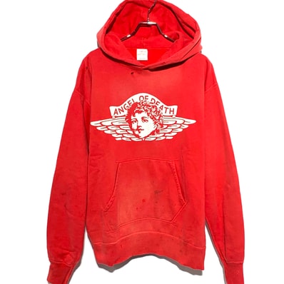 SAINT Mxxxxxx 22SS HOODIE ANGEL "Red"