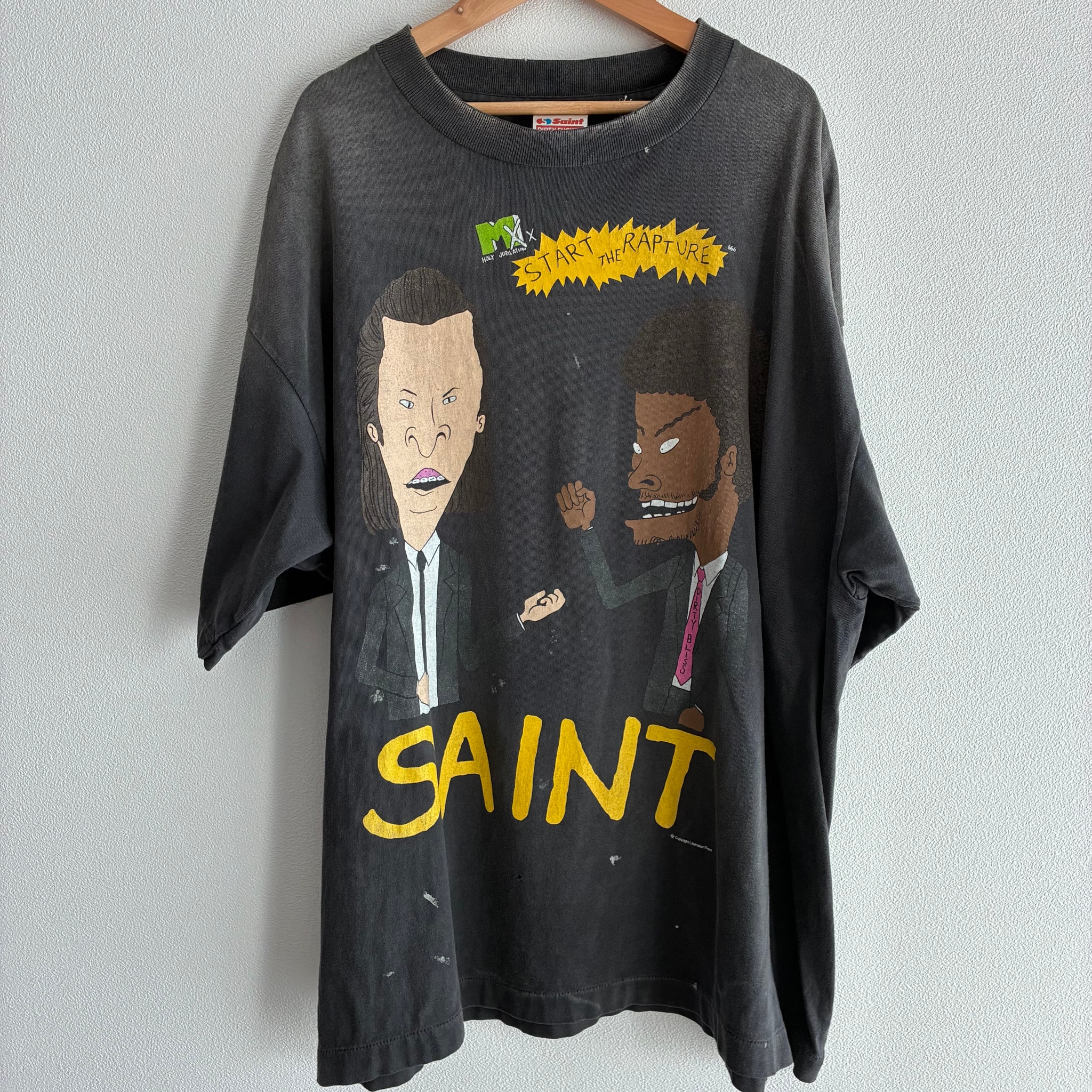 SAINT Mxxxxxx SS Tee Rapture "Black"