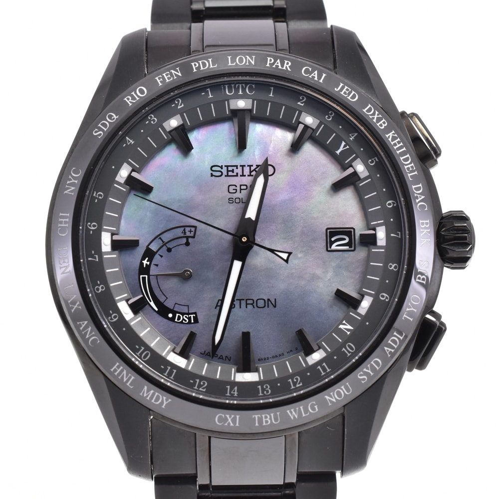 セイコー SEIKO SBXB091 アストロン 2016年限定モデル ソーラー GPS衛星電波 メンズ 美品 O#145952