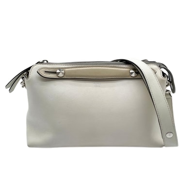 FENDI フェンディ バイザウェイ 2WAY ハンドバッグ
ミニボストン レザー ホワイト レディース
【中古】