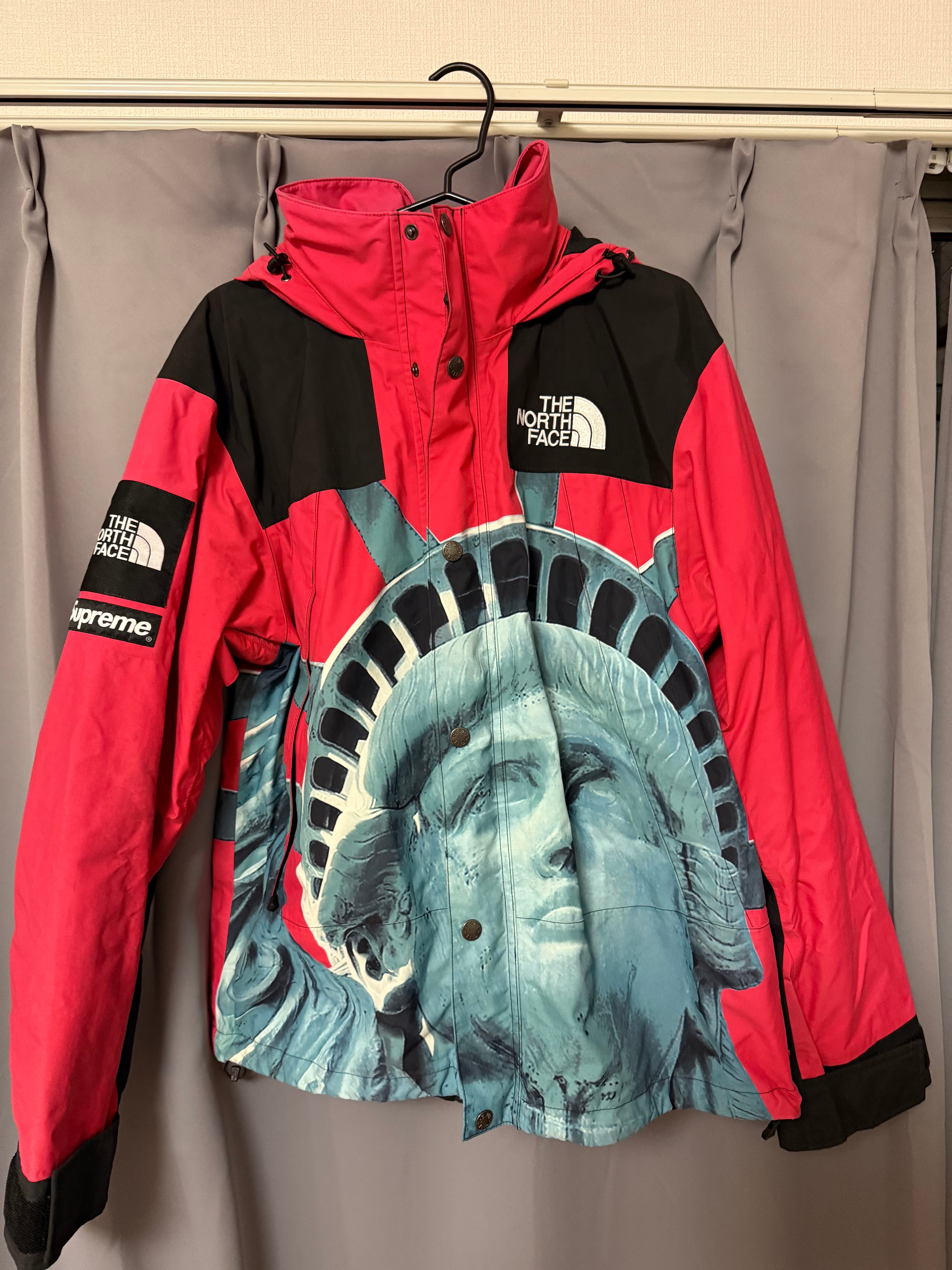 Supreme x The North Face Statue of Liberty Mountain Jacket "Red"
