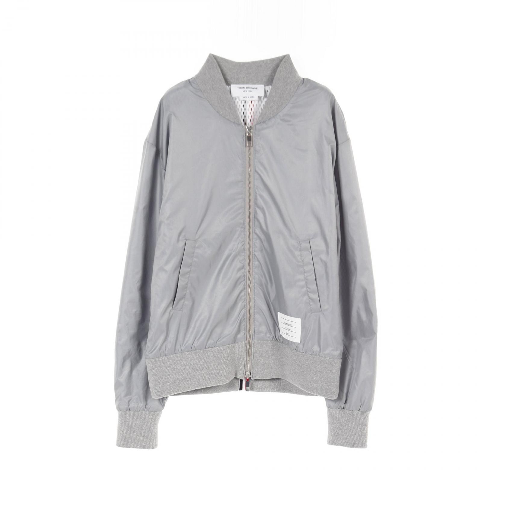 トムブラウン THOM BROWNE ブルゾン 衣料品 アウター ポリエステル レディース グレー系 【中古】