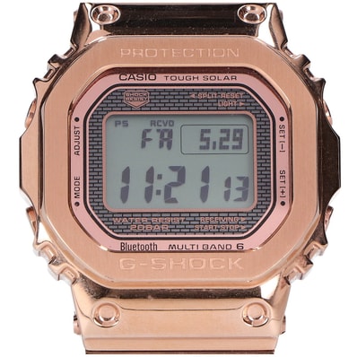 ジーショック 【美品】GMW-B5000GD-4DR FULL METAL 5000 SERIES マルチバンド6 タフソーラー電波
