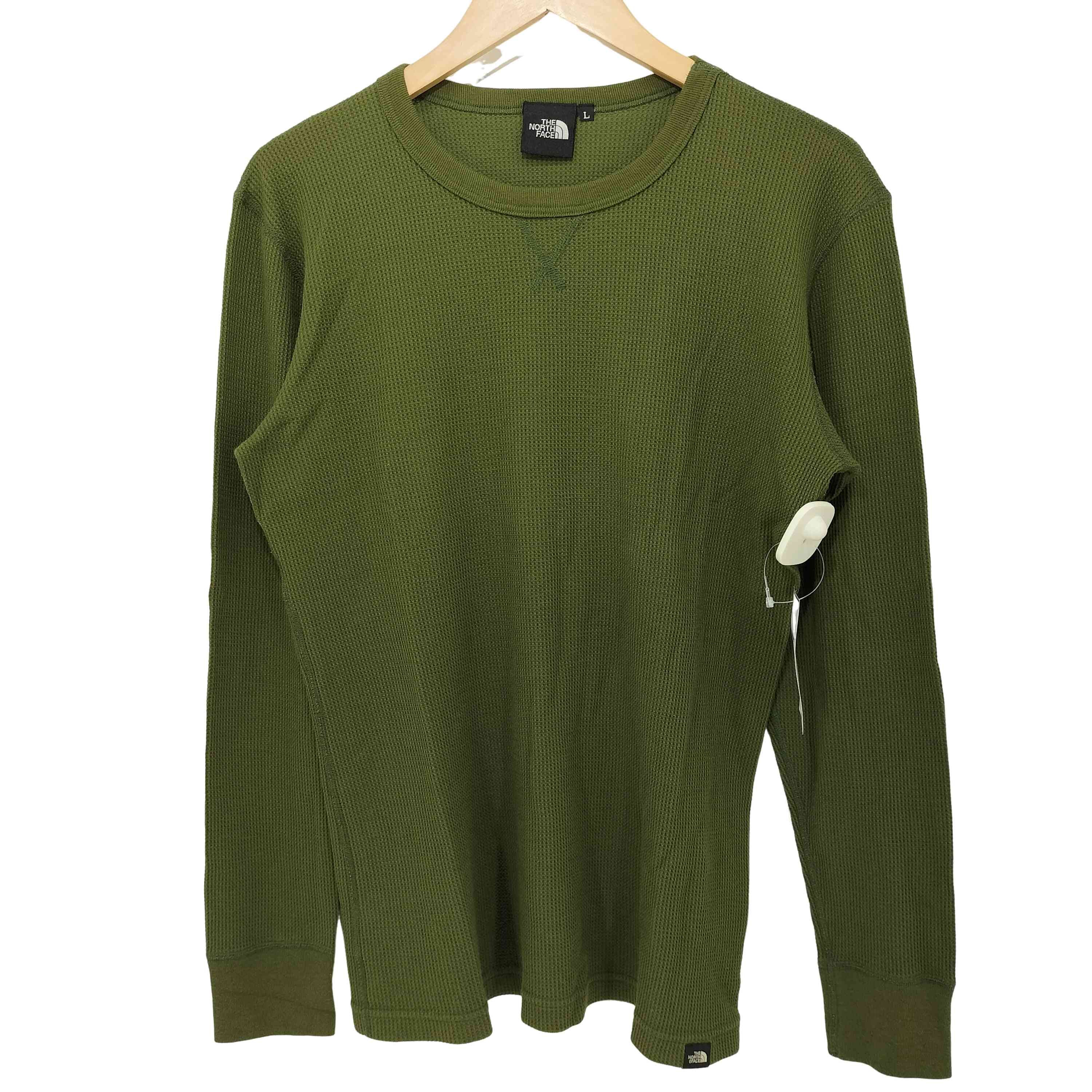 DACRON QD COTTON WAFFLE CREW TEE【1137157987362】