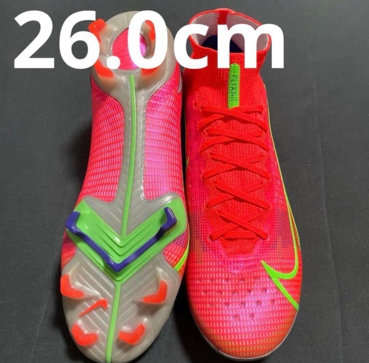 NIKE マーキュリアルスーパーフライ8 FG 26cm 124
