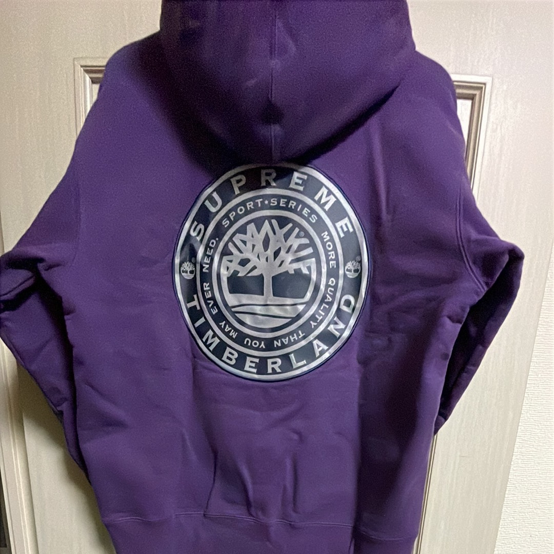 Supreme Timberland Hooded Sweatshirt "Dusty Purple"