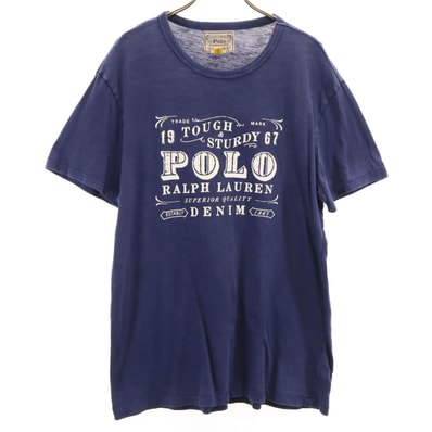 POLO RALPH LAUREN ポロラルフローレン 半袖 Tシャツ M ネイビー