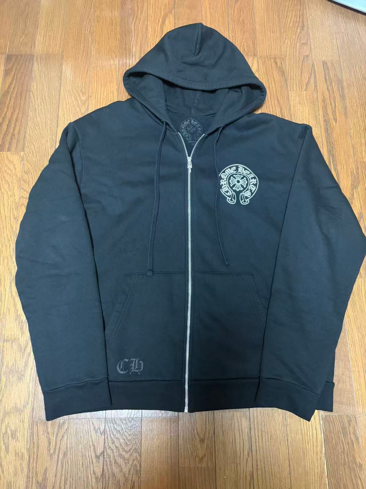 Chrome Hearts Horseshoe Zip Hoodie Tokyo Exclusive "Black"