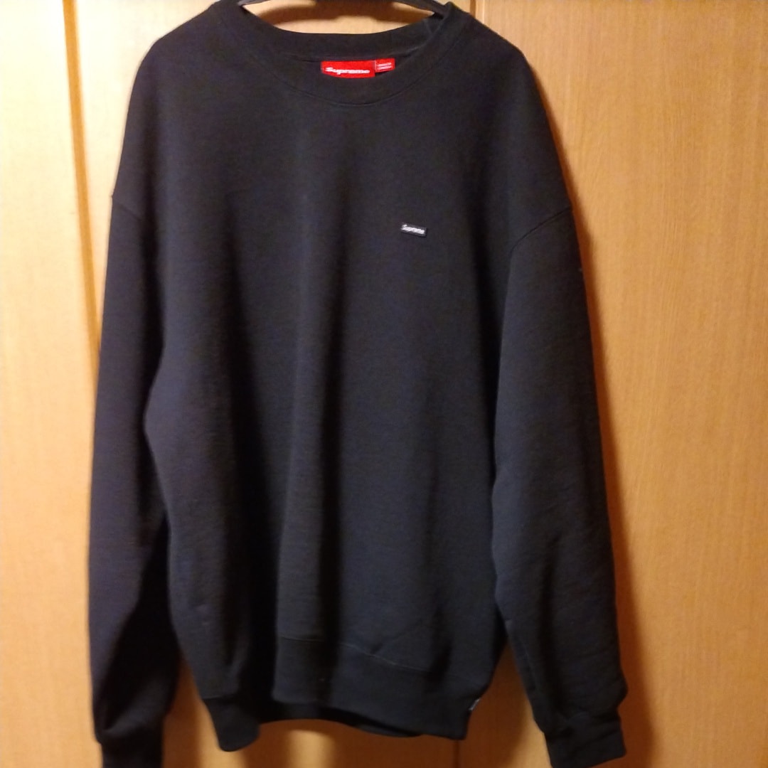 Supreme Small Box Crewneck (25FW) "Black"