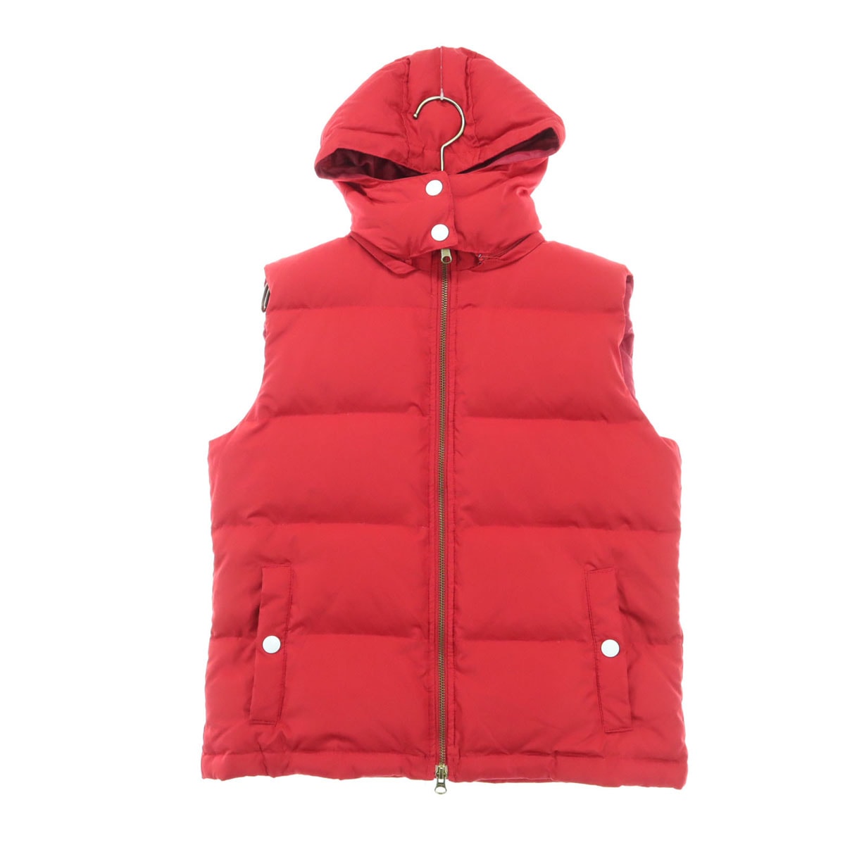 TOMMY HILFIGER トミーヒルフィガー ノースリーブ ダウンベスト M レッド