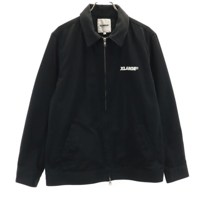 XLARGE エクストララージ バックロゴ ブルゾン M ブラック ジャケット