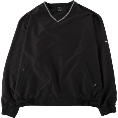 古着 ナイキ NIKE GOLF ゴルフ Vネック ウォームアッププルオーバー メンズL相当/eaa654888
