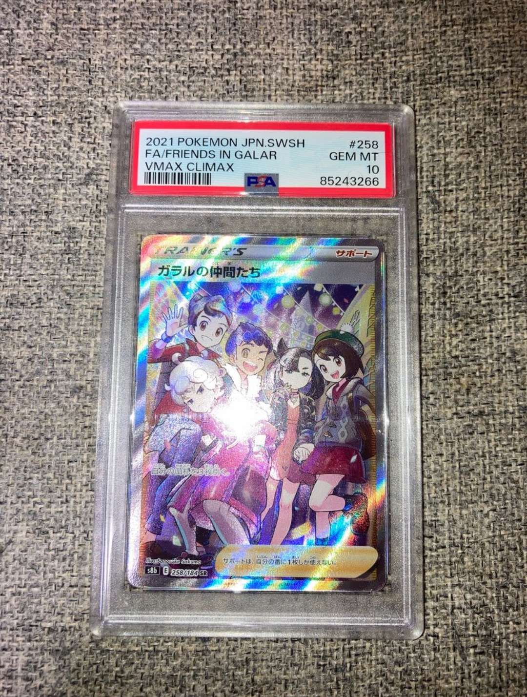ガラルの仲間たち SR[S8b 258/184](ハイクラスパック「VMAXクライマックス」)