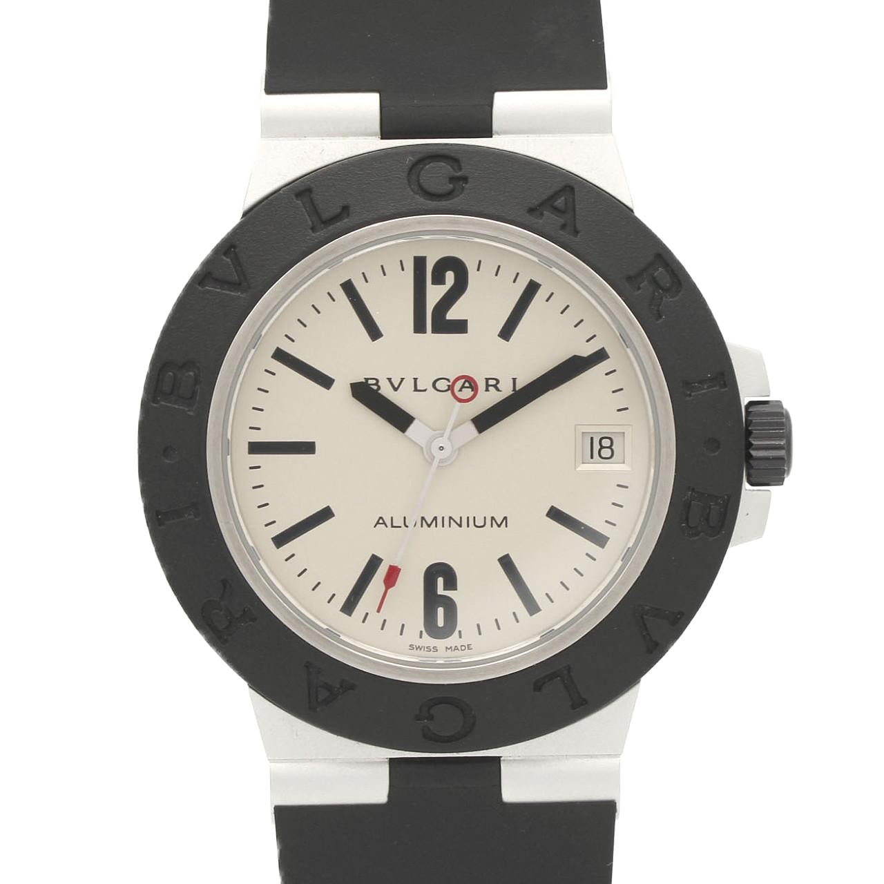 【ノーメンテナンス還元価格】ブルガリ アルミニウム AL38A アルミニウム 自動巻