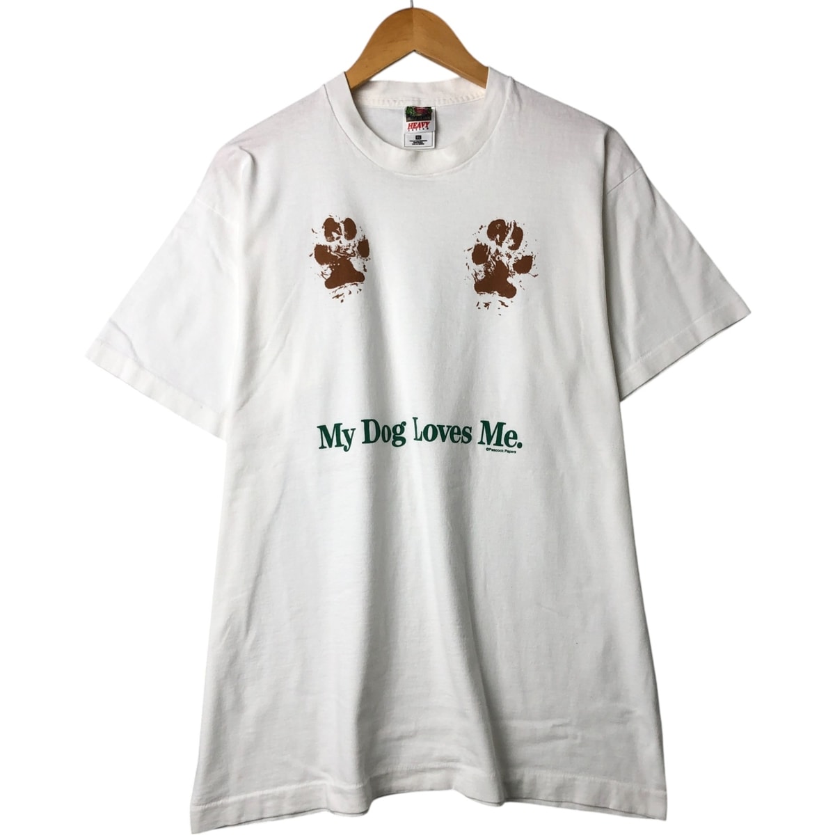 古着 90年代 フルーツオブザルーム FRUIT OF THE LOOM HEAVY cotton プリントTシャツ USA製 メンズXL相当 ヴィンテージ/eaa560721