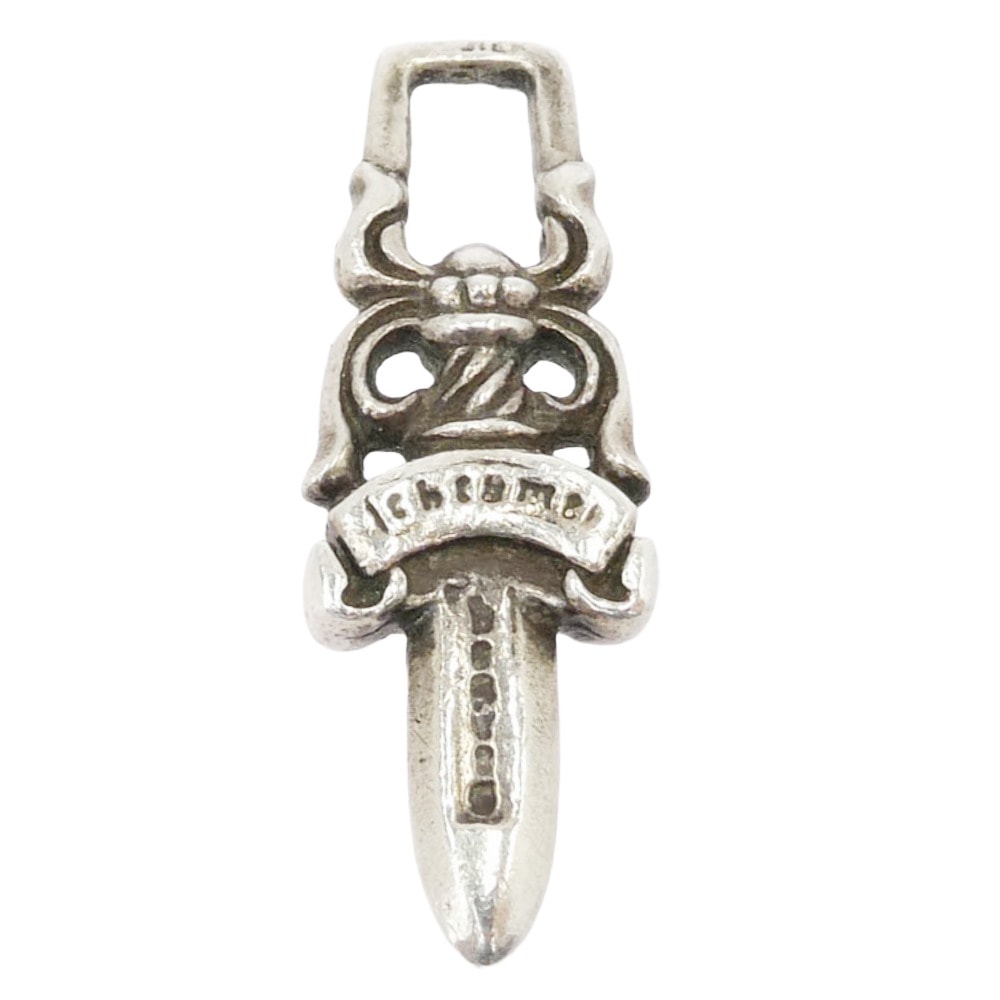 Chrome Hearts #5 Dagger Charm Zip 1 "Silver"