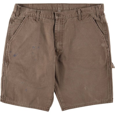 古着 ディッキーズ Dickies RELAXED ペイント ダック地ペインターショーツ ハーフパンツ メンズw37相当/eaa555068